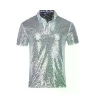 ราคา เสื้อยืดผู้ชาย สไตล์เรโทร ดีไซน์ป๊อปโล โปโล ดีไซน์ดิสโก้ เสื้อเชิ้ตผู้ชาย ชุดคาร์นิวัลยุค 70 เสื้อยืดผู้ชายคนนั้น (1731876035887596869)