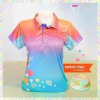 ราคา เสื้อโปโลผู้ชาย ดีไซน์ใหม่ พิมพ์ลาย 3 มิติ ไล่ระดับสีเขียวมิ้นต์ พร้อมการประสานสไตล์หัวใจหวาน การออกแบบสไตล์ไทย Shirt คอปก (1731400590051150691)