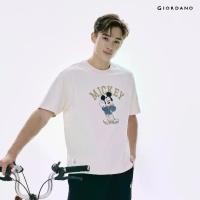 ราคา เสื้อยืดพิมพ์ลาย Giordano ผู้ชายผ่อนคลาย Sorona เสื้อยืดคอกลม ดิสนีย์ 01094260001 เสื้อยืดผู้ชาย (1731770036850886595)