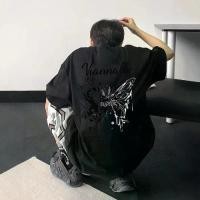 ราคา เสื้อยืดผู้ชาย ผ้าฝ้าย สไตล์ซัมเมอร์ แขนสั้น ลายผีเสื้อ เสื้อ ยืด ห่าน คู่ ผู้ ชาย shirts men bape shirt เสื้อ f1 เสื้อ ยืด วัน พีชลิขสิทธ์ แท้ (1731306449360422688)