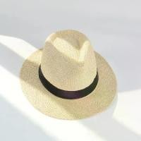 ราคา หมวกทรงปานามา 168 รุ่นปีกกว้าง ไม่พิมพ์ลาย-คาดดำ หมวกผู้ชาย ทรงแข็งใช้วัสดุอย่างดี มีรับประกันสินค้าพร้อมส่งจากไทย (1731213568775521318)