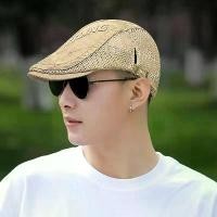 ราคา หมวกเบเร่ต์ หมวกผู้ชาย หมวกปากเป็ด หมวกกันแดดย้อนยุค หมวกวรรณกรรมอังกฤษ หมวกตาข่าย ฤดูร้อนใหม่ บาง หมวก ปานามา ผู้ ชาย หมวก ny ของ แท้ (1732302228120832670)