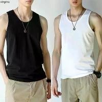 ราคา เสื้อกล้ามผู้ชาย_เทรนด์แฟชั่นสำหรับผู้ชายกีฬาและออกกำลังกายเสื้อกล้ามสายเดี่ยว (1731527944708196204)