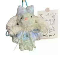 ราคา กระเป๋าสะพายหลัง "หูกระต่าย" พร้อมห่วงโซ่และตุ๊กตานุ่ม ของเล่นใหม่มาแรง มีจำหน่ายแล้ววันนี้ ปอม หน้าหมี plushie ตุ๊กตา ที่ ใส่ ห่วงยาง บอดี้ ครีมชาลิส ตุ๊กตามือสอง ญี่ปุ่น jelly cat (17320599068173619