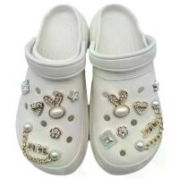 ราคา เสน่ห์ Jibbitz, รองเท้าแฟชั่น, ติดเพชร, หูกระต่าย, หัวเข็มขัดรองเท้า, โซ่รองเท้ายางที่ถอดออกได้, ตกแต่ง, เหมาะสำหรับ Crocs (1731331874067941500)