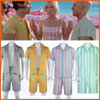 ราคา ชุดเสื้อ Yela, คอสเพลย์, กางเกง, สูทลายหนังตุ๊กตาบาร์บี้, เหมาะสำหรับปาร์ตี้ฮาโลวีนและแฟชั่นฤดูร้อน, สำหรับผู้ชาย, ชุดฤดูร้อน (1731992771355642384)