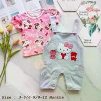 ราคา ชุดเสื้อ+เอี๊ยม สำหรับเด็กชายและเด็กหญิง 6-9 เดือน (1729589267928615064)