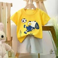 ราคา ชุดเสื้อ+กางเกงขาสั้น ชุดเด็กน่ารัก ชุดเซ็ทลำลอง ใส่สบายผ้านิ่ม ชุดเซ็ทเด็ก เด็กหญิง เด็กผู้ชาย (1729660883208211284)