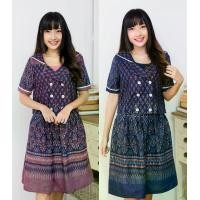 ราคา ชุดเดรส Dress เสื้อผ้าผู้หญิง ชุดทำงานผู้หญิง เดรสผ้าไทย เดรสลายไทย ชุดผ้าไทย ชุดลายไทย เสื้อผ้าไทย ชุดเดรสผ้าไทย Clothing (1729739224535239647)