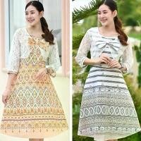 ราคา เดรส Dress เสื้อผ้าผู้หญิง ชุดทำงานผู้หญิง ชุดทำงานผ้าไทย เดรสสวยๆ เดรสน่ารักๆ เดรสแฟชั่น เสื้อผ้าแฟชั่น ผ้าไทย ชุดผ้าไทย เดรสผ้าไทย ผ้าไทยประยุกต์ เดรสทำงาน เดรสเรียบร้อย ชุดเดร (1730278268550351839)