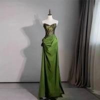 ราคา ชุดราตรี, สีเขียว, สไตล์จีนใหม่, เด็กผู้หญิง Cheongsam, ชุดขนมปัง, เหมาะสำหรับเจ้าสาวและชุดหมั้น, ราคาไม่แพง, หุ้นส่วนสูง, ชุดหรูหรา (1731756139744429454)
