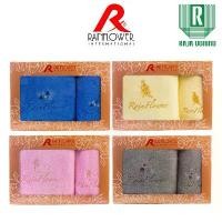 ราคา GIFTSET BOX RAINFLOWER Towel ผ้าเช็ดตัว ขนาด 70x135 cm. เช็ดผม ขนาด 34x75 cm.(MSG940B7) คลังสินค้า cotton ผ้าขนหนู (1731621742169131542)
