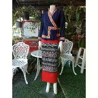 ราคา ชุดพื้นเมืองไทลื้อล้านนาชุดเซ็ทเสื้อ + ผ้าถุง จัดส่งฟรี กทม (1731916945073407071)