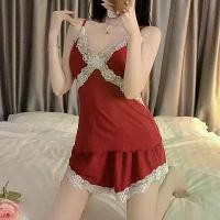 ราคา ชุดกางเกงขาสั้น เสื้อชั้นใน วัสดุผ้าฝ้ายเทียม แต่งลูกไม้ สไตล์ดาราอินเทอร์เน็ต น่ารักและเซ็กซี่ ชุดเลานจ์ ชุด นอน กระโปรง แขน ยาว ည ဝ တ ် အ င ် ္ က ျ ီ girl ชุด นอน ผ้าถุง ปาเต๊ะ (1732040805212981473)