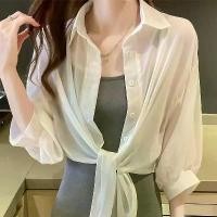 ราคา เสื้อผ้าผู้หญิง แฟชั่น เดรสเสื้อชั้นใน เสื้อชีฟอง เสื้อคลุมเล็ก คาร์ดิแกนบาง เสื้อกันแดด เสื้อแจ๊กเก็ตผู้หญิง ชุด ผ้า ไทย ใยไหม ผ้าถุง สีฟ้า ชุด หม้อห้อม ผู้ หญิง ชุด สีฟ (1732253326561348200)