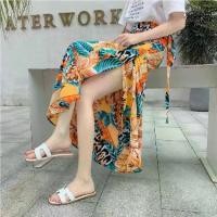 ราคา กระโปรง Midi ลายดอกไม้ สำหรับผู้หญิง สไตล์ฤดูร้อน ดีไซน์โบฮีเมียน กระโปรงรัดรูป ผูกโบว์ ทำจากวัสดุชีฟอง ชิ้นเดียว กระโปรง Midi มาใหม่ กางเกง กระโปรง ผ้าถุง กางเกง กระโปรง ผ้าถุง (1732021288674166808)