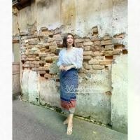 ราคา ผ้าถุง แบบเชือก ผ้าฝ้ายหมักโคลน จังหวัดนครพนม (1729613760389875740)