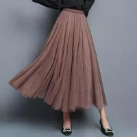 ราคา กระโปรงพลีท สไตล์เรียบหรู กระโปรงครึ่งตัว กระโปรง Tulle สวิงใหญ่ กระโปรงยาว กระโปรง Tulle สีดำ แนะนำ กระโปรงพลีท [COD] กระโปรง ผ้า ลีวาย กระโปรง ผ่า หลัง lace skirt black s (1731245326690125551)