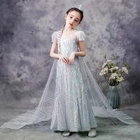 ราคา ชุดเจ้าหญิงเอลซ่า, Frozen 2, สำหรับเด็กผู้หญิง, พร้อมเลื่อม, กระโปรง Tulle, เสื้อคลุม, ถอดออกได้, 2025frozen (1731768256969344777)