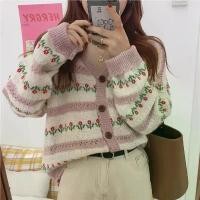 ราคา พร้อมส่งจากไทย เสื้อคาร์ดิแกนไหมพรมผู้หญิง เสื้อคลุม เสื้อไหมพรมคาร์ดิแกน เกาหลี สีชมพู น่ารัก ที่นิยมมากที่สุด (1731765556373391051)