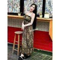 ราคา Bk เซต2ชิ้น เสื้อสายเดี่ยว แต่งระบายผ้าลายน้องเสือ มาพร้อมกระโปรงยาว งานสวยงานน่ารัก COD (1731936153220515139)