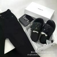 ราคา รองเท้าแตะเพชร, Ni Ni สไตล์เดียวกัน, ฝรั่งเศสสามารถสวมใส่นอก, X SMFK, สีดำ, รองเท้าแตะผู้หญิง, การออกแบบไขว้, พื้นหนา, รองเท้าแตะสายรัดเดียว, สไตล์ขนมปัง, 2025 (1731955137409418500)