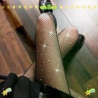 ราคา ถุงน่องตาข่าย EMIL ถุงเท้า ตาข่ายเล็ก เงางาม ถุงน่อง อินเทรนด์ บาง ระยิบระยับ สำหรับผู้หญิงและเด็กผู้หญิง Lady Women Clothing ชมพู (1731048300709775601)