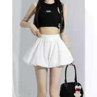 ราคา ถุงน่อง, การออกแบบ Bud เมฆสีขาว, เอวสูงของผู้หญิง, กางเกงพองฟักทอง, อเนกประสงค์, สไตล์ลำลอง, กางเกงขาสั้นทรงเอ, กระโปรงบอลลูน (1730628294264981948)