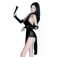 ราคา ชุดชั้นในเซ็กซี่, Cheongsam ผ่านสูงคลาสสิก, สิ่งล่อใจ, สไตล์เรโทร, คอวีลึก, เปิดเต้านม, ชุดนอนสไตล์สาธารณรัฐจีน, 9971 ถุงน่อง ซีทรู กันหนาว เป้า ออก (1731373519215494896)