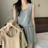 ราคา เสื้อกล้ามสีเทา, สายเดี่ยวสาวอวบ, เสื้อกล้ามผู้หญิง, เหมาะสำหรับโยคะ (1730308519852607996)
