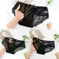 ราคา กางเกงในผู้หญิง เซ็กซี่ สีดำ แต่งลายลูกไม้ ซีทรู หลายแบบ กางเกงในเอวต่ำ ผ้านิ่ม ระบายอากาศ ใส่สบาย #DB004 บรา ใส่ สบาย กางเกง ชั้นใน ผู้หญิง (1731405988818355459)