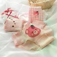 ราคา เซ็ต 5/10 ชิ้นกางเกงในผู้หญิง กางเกงในลายน้องหมี โทนชมพูน่ารักๆ กางเกงในลายการ์ตูน ผ้านิ่ม ราคาถูก สวมใส่สบาย Size M-XL Women Lady Clothing เสื้อผ้า Underwear (1730679422168959864)