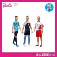 ราคา [จัดส่งทันที] Ken Careers doll ตุ๊กตา บาร์บี้ เคน ผู้ชาย อาชืพ FXP01 (1731811362864465593)
