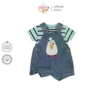 ราคา [COD] เอี๊ยมกางเกง ชุดหมี เอี๊ยมยีนส์ขาสั้นเด็กผู้ชาย เสื้อผ้าฝ้าย Cotton 100% ลายโจรสลัด อายุ 3-24 เดือน (1731340254998398107)