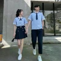ราคา ชุดนักเรียนฤดูร้อน สไตล์อะคาเดมี่ เหมาะสำหรับนักเรียนมัธยมปลาย นักเรียนชั้นประถมศึกษา และมัธยมปลาย ชุดนักเรียนมัธยมปลายชาย ชุดกระโปรง JK ทฤษฎีภาษาอังกฤษ เป็นที่นิยมในหมู่นักเรียน (1731295269705844005)