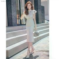 ราคา [Best Seller] เดรส ชุดกระโปรง ชุดไหมพรมยาว ชุดไปงานแต่งงาน เดรสมินิมอล ชุดไปงานแต่งงาน กระโปรงชุดเดรสนางฟ้าลูกไม้สีขาวฤดูร้อน (1731865690562987009)