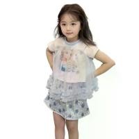 ราคา เสื้อยืดเจ้าหญิงเอลซ่า พิมพ์ลายการ์ตูน สไตล์ฤดูร้อน ตาข่ายและเลื่อม มาใหม่ อินเทรนด์ สำหรับเด็กผู้หญิง ชุดกระโปรง 2025 (1731821931044505092)