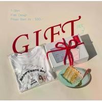 ราคา เสื้อยืด Gift Set พร้อมส่ง สามารถ Custom ได้ตามใจชอบ ผ้านิ่มไม่ย้วย เสื้อคู่ เสื้อยืด เสื้อครอป เสื้อโอเวอร์ไซส์ (1731164224610995028)
