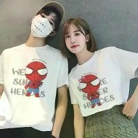 ราคา เสื้อครอบครัว ไซส์ใหญ่ ลายซุปเปอร์ฮีโร่ เสื้อคู่ เสื้อพ่อแม่ลูก คลังสินค้า women clothing ผู้หญิง ชุด (1731590594366507939)