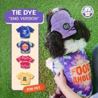 ราคา เสื้อสัตว์เลี้ยง - เสื้อคู่ผ้ามัดย้อม สกรีนคำภาษาอังกฤษ #pets #มัดย้อม #tiedye #เสื้อคู่ Women Lady #เสื้อหมา #เสื้อแมว (1729606817625770476)