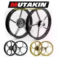 ราคา MUTAKIN WHEEL ลาย ล้อเเม็ก 5ก้านเดิม ล้อแม็กมอเตอร์ไซต์ขอบ 17 AEROX 155 NVX 155 1.6*1.85-17เครื่องประดับ (1729947681706183327)