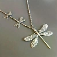 ราคา สร้อยคอจี้แมลงปอ สไตล์วินเทจ สำหรับผู้หญิง สร้อยคอเสน่ห์โบฮีเมียน เหมาะสำหรับงานปาร์ตี้ เครื่องประดับ ของขวัญวันเกิด (1731860582194775960)