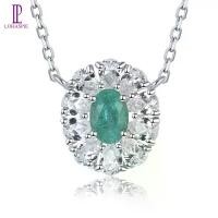 ราคา จี้บุษราคัมขาวมรกต, พลอยแท้, พลอยธรรมชาติ, ชุบโรเดียม, 0.4 กะรัต, เครื่องประดับประจำวันผู้หญิง, เครื่องประดับ, USN10696EM (1732116018570103506)