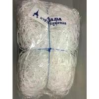 ราคา ตาข่ายประตูฟุตซอล ตรา CHADA จำนวน 1 คู่ ( 2 ชิ้น) ผลิตจาก วัสดุไนล่อนเส้นใหญ่ สีขาว มีความเหนียว ทนทาน ขนาด : กว้าง 3 เมตร ,สูง 2 เมตร, ลึกบน 1 เมตร,ลึกล่าง 1.35 เมตร ตาข่ายถักเป็นรูป สี่เหลี่ยม (1731