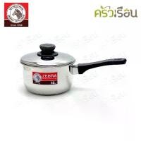 ราคา Zebra หม้อด้าม Tiger 16 ซม. 1.7 ลิตร ตราหัวม้าลาย 166203 หม้อ หม้อม้าลาย หม้ออุ่นอาหาร หม้อหาง หม้อต้ม หม้อ นึ่ง ข้าวเหนียว ตรา จระเข้ (1731863969418020798)