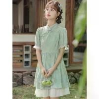 ราคา กี่เพ้า สไตล์จีน ปรับปรุงใหม่ 2565 สไตล์สาวระดับไฮเอนด์ หนุ่ม เดรสเอว-สลิมมิ่ง ไซส์เล็ก สำหรับผู้หญิง เหมาะสำหรับฤดูร้อน ชุด รับ ตรา พระราชทาน บ้าน วิทยาศาสตร์ น้อย เสื้อผ้า ไทยใ (1731952901002790374)