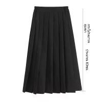 ราคา กระโปรงพลีท JK ชุด JK ทรงเอ พลัสไซส์ เอวยางยืด สีดำ ความยาวปานกลาง สไตล์ฤดูร้อน สไตล์กระโหลกเข็ม แคบ ️ กระโปรง ทรง แคบ ตรา สมอ กระโปรง สาว อวบอ้วน กระโปรง นักเรียน อี (1731507475598705883)