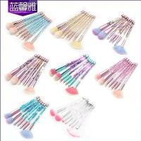 ราคา ชุดแปรงแต่งหน้า มาใหม่ 7 ชิ้น โปร่งใส คริสตัล เพชร อนุภาค ด้ามจับ ปกป้องอนุภาคทรายของเหลว แวววาว บรรจุภัณฑ์พีวีซี (1732093782822587033)