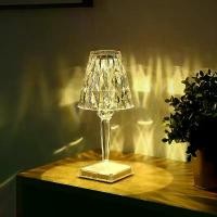 ราคา โคมไฟ โคมไฟตั้งโต๊ะ โคมไฟหัวเตียง โคมไฟสุดสวย คริสตัล เพชร ใช้สำหรับห้องนอน ห้องนั่งเล่น ไฟโต๊ะอาหาร มี 3 สี ปลั๊ก USB (1729642533879253350)