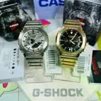 ราคา CASIO G-SHOCK รุ่นใหม่ล่าสุด G-Steel G-Shock Fine Metalic Series Gold Watch GM-2100YMG-9D ทอง GM-2100YM-8D เงิน ของแท้ 100% ประกันศูนย์ 1 ปี (1731196494447740825)